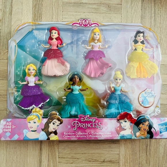Hasbro Other - Hasbro - Disney Princess Rainbow Collection Figures, Brand New and Sealed